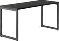 Vari Table 60x24 - Modern Computer Desk with Durable Laminate Finish and Slim Legs - Ideal for Gaming Home or Office - Stand-Alone Workstation or Corner Side Table - Black
