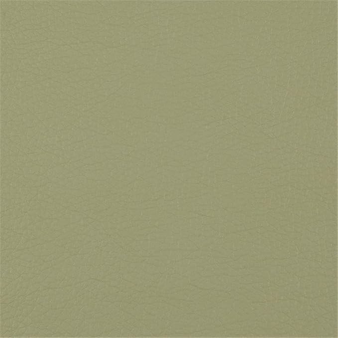 Pemberly Row Modern Armchair Green Vinyl Fabric 32 W x 30.5 D x 29.5 H Cushioned Box Spring Seat Silver Metal Legs Faux Leather Upholstery Contemporary Style Guest Chair for Living Room or