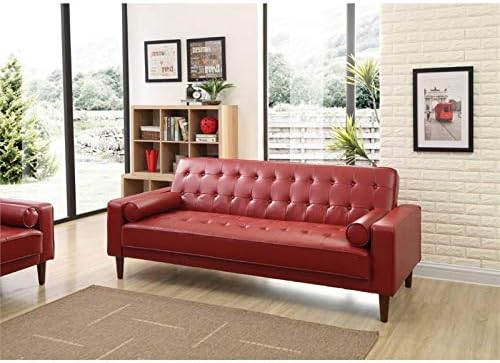 Glory Furniture Futon Sofa Bed Red