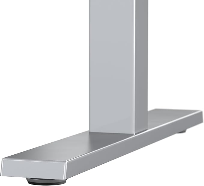Bush Business Furniture 72-inch Electric Height Adjustable Standing Desk Ergonomic Sit-Stand Computer Table for Home and Professional Office Move 40 Series Black Walnut with Metallic Gray Base