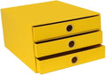File cabinets Office Supplies Desktop Folder Three-Tiered Drawer H255xW335xD160mm Bookcase