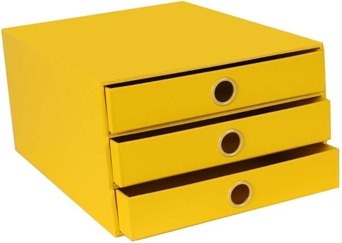 File cabinets Office Supplies Desktop Folder Three-Tiered Drawer H255xW335xD160mm Bookcase