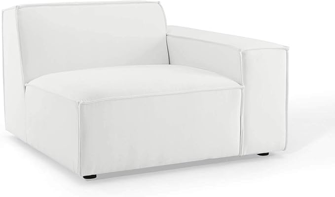 Modway EEI-3869-WHI Restore Left-Arm Sectional Sofa Chair White