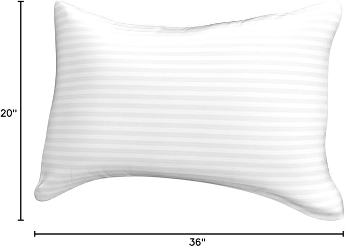 Beckham Hotel Collection Bed Pillows King Size Set of 2 - Down Alternative Pillow for Back Stomach or Side Sleepers