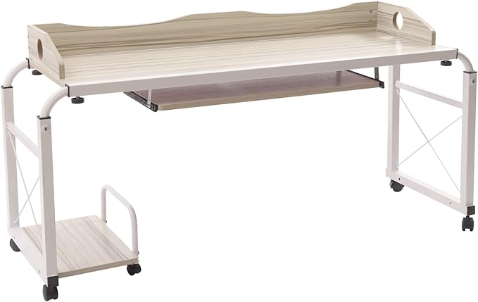 DNYSYSJ Computer DeskHome Office DesksBed DeskComputer Desk Home Office Desk Bed Desk Mobile Table Adjustable Height Movable
