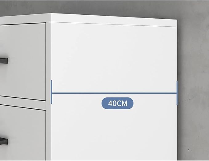 5 Drawer File Cabinet Floor Storage Cabinet with Lock Low Cabinet Drawer Office Cabinet Data Cabinet Under Desk Storage