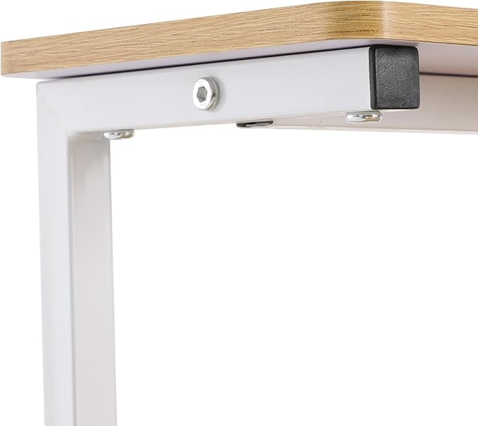 Home Office Desk36inch Rolling Computer Desk With Storage Shelves Under Desk Reversible3-Tier Computer Desk With 31.5*19.69in Spacious Desktop For Small Place For BedroomsStudios (White+Log Color)