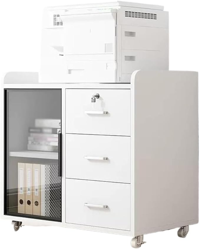 Filing Cabinet Office Cabinet Side Cabinet Side Cabinet Mobile Cabinet Floor Printer Cabinet Pantry Cabinet (Color : C)