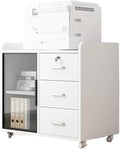 Filing Cabinet Office Cabinet Side Cabinet Side Cabinet Mobile Cabinet Floor Printer Cabinet Pantry Cabinet (Color : C)