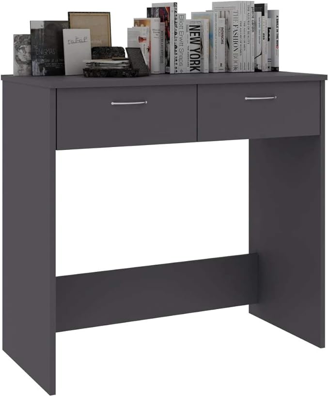 vidaXL  Sleek Home Desk Simple Study Table for Work Stylish Writing Space Small Office Furniture