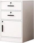 File Cabinet Side Cabinet Floor Storage Cabinet with Lock Low Cabinet Drawer Office Cabinet Data Cabinet Under Desk Storage(Color:D)