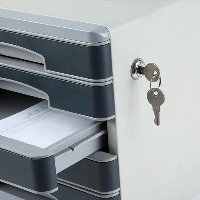 File cabinets Stable Drawer Type Seven-Layer Lock Data File Necessary Daily Documentation Electrical Conductivity Iron Plate Bookcase