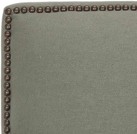 Safavieh Mercer Collection Charles Grey Linen Club Chair