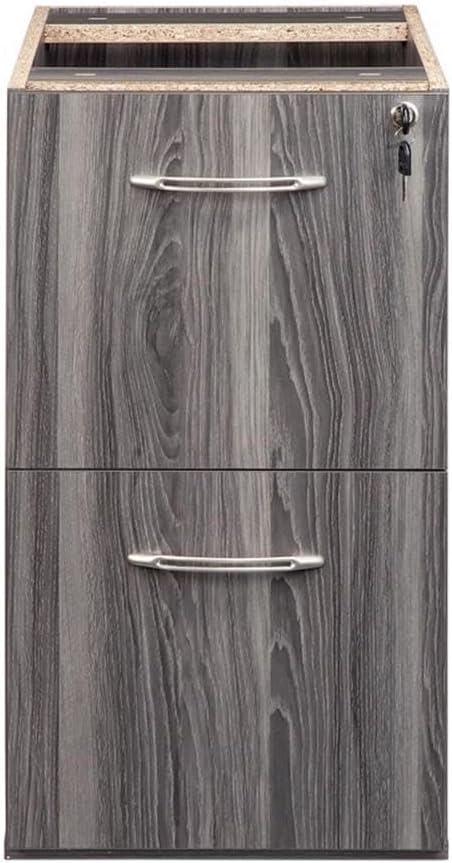 Safco Mayline AFF26LGS Aberdeen 26D Pedestal FF for use with Desk sold separately Gray Steel Tf