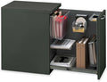 HON Company Right Side Access Pedestal 15 by 22-7/8 by 28-Inch Charcoal
