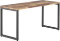 Vari Table 60x30 - Modern Computer Desk with Durable Laminate Finish and Slim Legs - Ideal for Gaming Home or Office - Stand-Alone Workstation or Corner Side Table - Reclaimed Wood