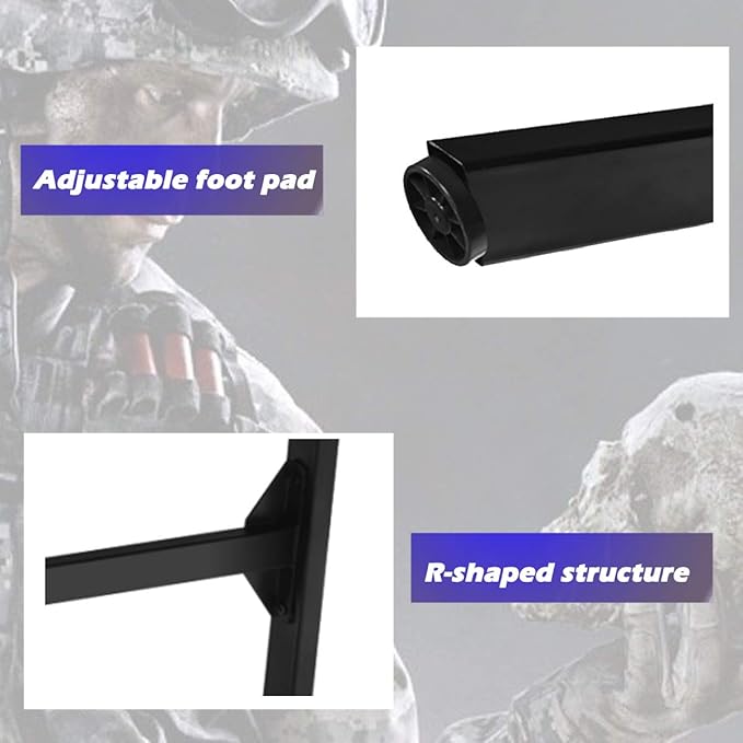 POWERSTONE Gaming Desk - 40 Inch Ergonomic Pc Computer Racing Style Office Desk Gamer Tables Workstation with Headphone Hook and Cup Holder