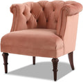 Jennifer Taylor Home Katherine Velvet Tufted Living Room Accent Chair