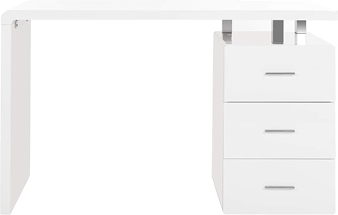 Safavieh Home Office Orrin Modern White 3-drawer Desk