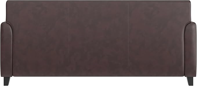 Flash Furniture HERCULES Diplomat Series Brown LeatherSoft Sofa