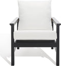 SAFAVIEH Couture Collection Emmalee Black/Natural Cord Back Accent Chair