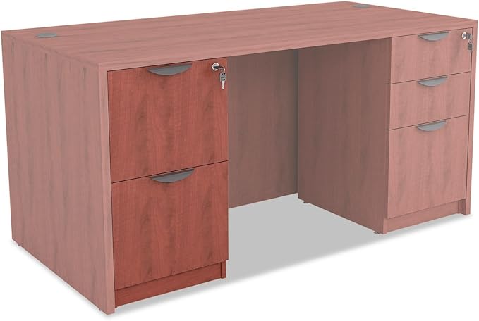 Alera VA542822MC Valencia F/f Drawer Full Pedestal 15 5/8 X 20 1/2 X 28 1/2 Medium Cherry