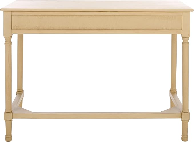 SAFAVIEH Home Collection Layce Natural Brown 2-Drawer Desk