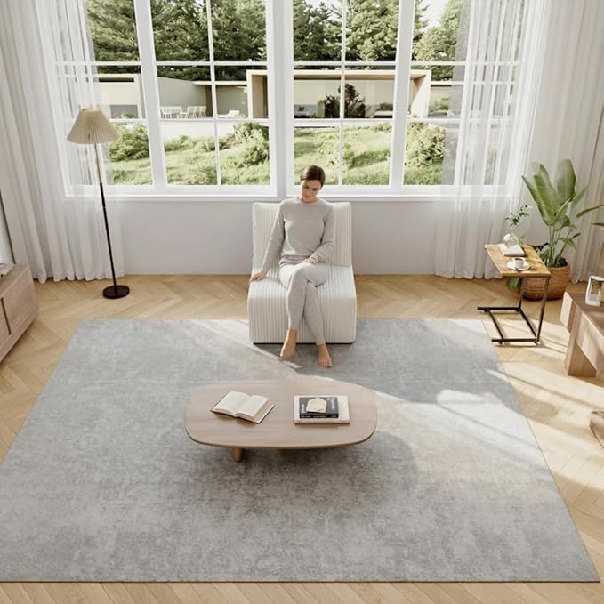 Boneless Cloud Sectional Couch for Living Room Compressed Modular L-Shaped Sofa with Deep Seat Frameless Corduroy Couch in Boxes No Assembly Required Beige Middle