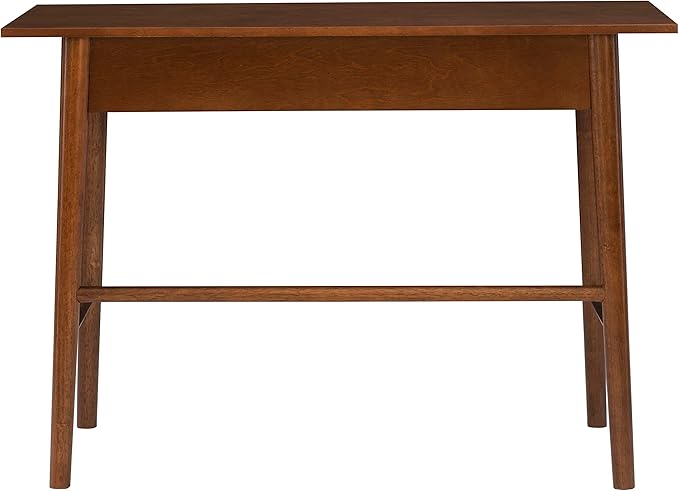Melissa Mid Century Walnut Desk by Linon