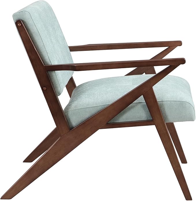 Modern Accent Chair Lounge Chair Armchair Comfy Side Chair Single Sofa Chair with Wooden Legs for Living Room Bedroom Reading Room