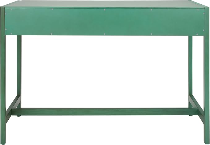 SAFAVIEH Home Collection Esther Turquoise 2-Drawer Desk