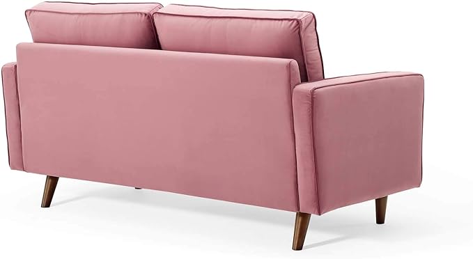 Modway Valour Performance Velvet Loveseat Dusty Rose Valour Performance Velvet Loveseat