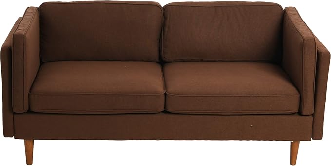 Creative Co-Op Atley High Sided Sofas Vintage Brown