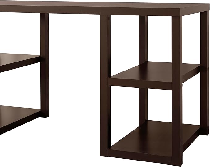 Oak Computer Desk - Writing Desk for Home Office with Modern Design