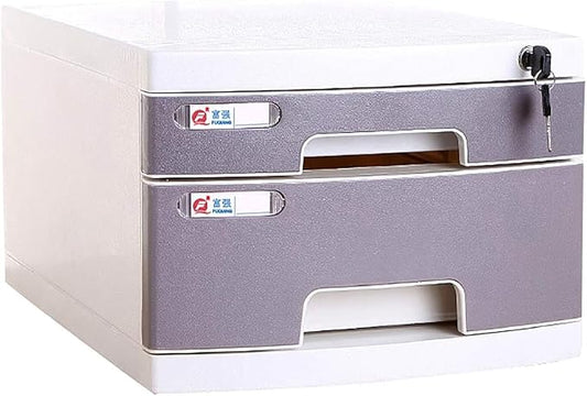 File Cabinet Flat File Cabinet Drawer Organizer 2/3/4/5 Layers with Lockable Environmentally Friendly Plastic Classification Tags Improve2 Layers
