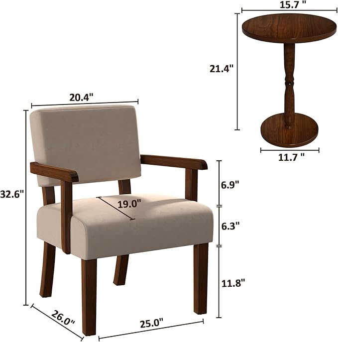Accent Chair Cat-Scratch Velvet Living Room Chairs Oversize with Soft Seat and Armrests for Dinning Room Bedroom Reading Room Waiting Room