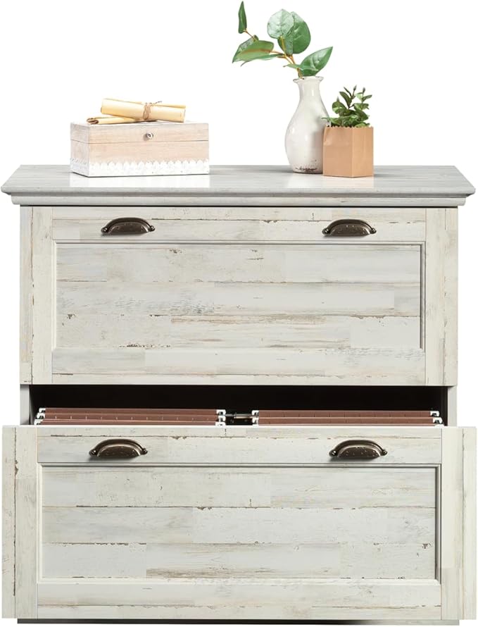 File Cabinet with Lock 2 Drawer Small Engineered Wood Filing Cabinet for Home Office Under Desk Locking Storage Drawers OrganizerModern FurnitureWhite