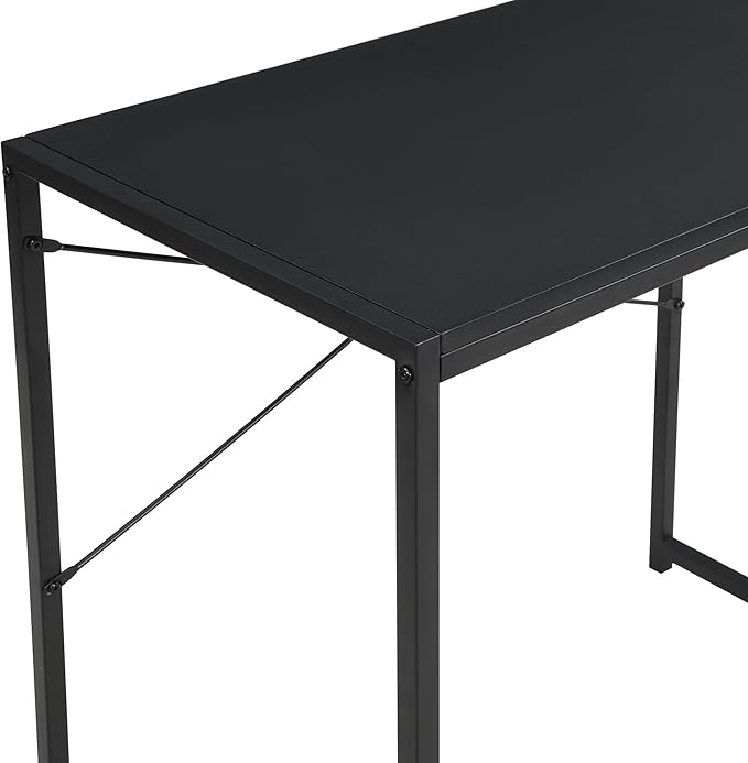 eHemco 30 Inch Small Rectangular Computer Desk for Home Office and Study Black