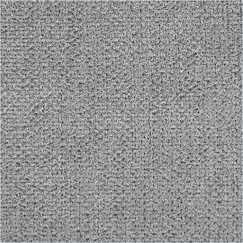 Pemberly Row Contemporary Fabric Upholstered Sofa Glacial Gray Finish 73 in Wide Durable Polyester Material Memory Foam Cushions Flared Arms Small Living Spaces Stylish Living Room Furniture