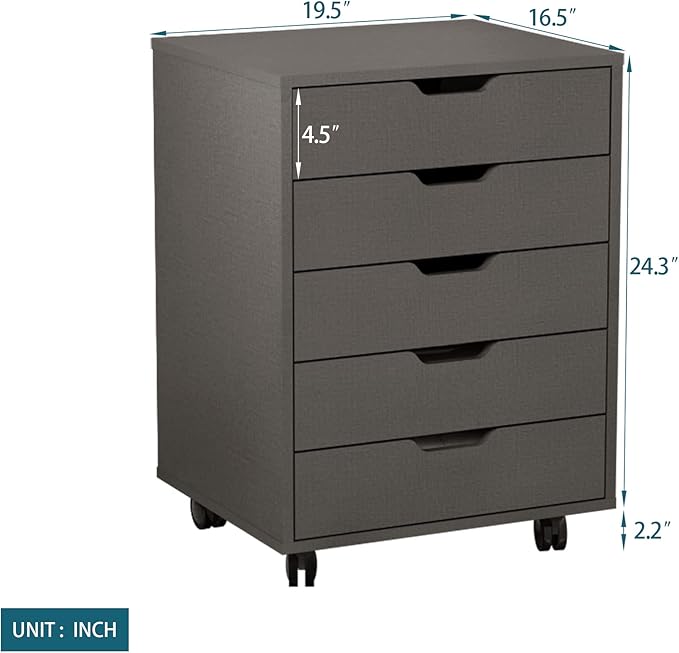 Office Pulley Movable File Cabinet Wooden Drawer Cabinet Office Storage Cabinet Low Cabinet