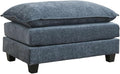 Modular Ottoman for Sectional Sofa Corner Couch Upholstered Cloud Ottoman for Living Room One Box (Blue)