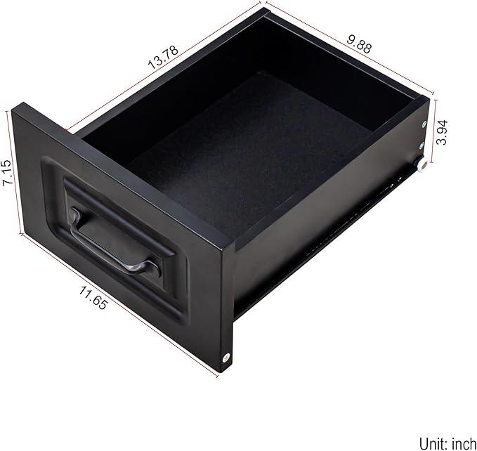 L Shaped Computer Desk with Hutch and Bookshelf Home Office Gaming Corner Desk with Drawers and Storage Shelves for Writing Work Bedroom Living Room Black (Style-09)
