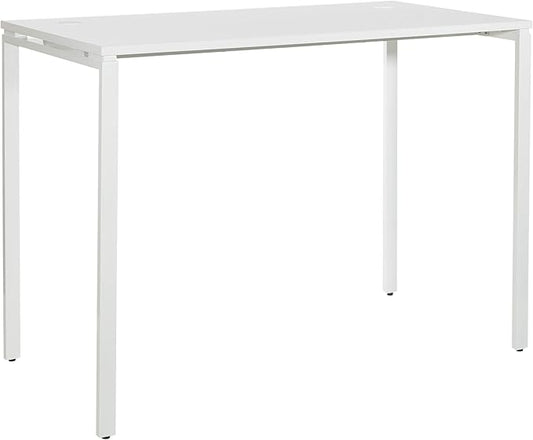 OSP Home Furnishings Prado Home Office Writing Desk 60 Inches Wide x 42 Inches High White