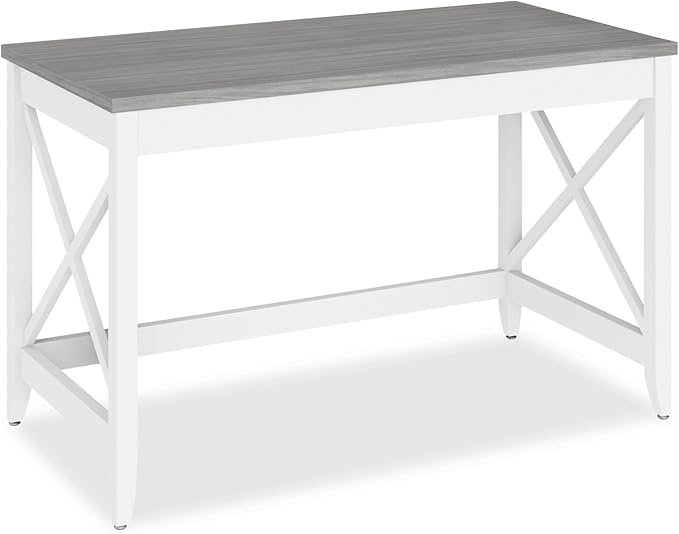 Alera Workspace by Alera Workspace by Alera Farmhouse Writing Desk 47.24 x 23.62 x 29.53 Gray