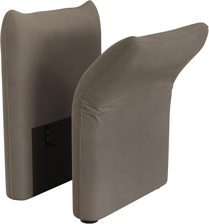LLappuil Modular Pair of Side Armrest Backrest Module Sofa for Convertible Modular Sectional Couch Sofa Side Armrest Backrest Brown