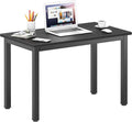 DlandHome 31.5 inches Small Computer Desk for Home Office Activity Table Writing Table for Small Spaces Study Table Student Laptop Desk Black DND-AC3CB-8040