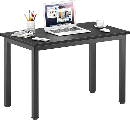 DlandHome 31.5 inches Small Computer Desk for Home Office Activity Table Writing Table for Small Spaces Study Table Student Laptop Desk Black DND-AC3CB-8040