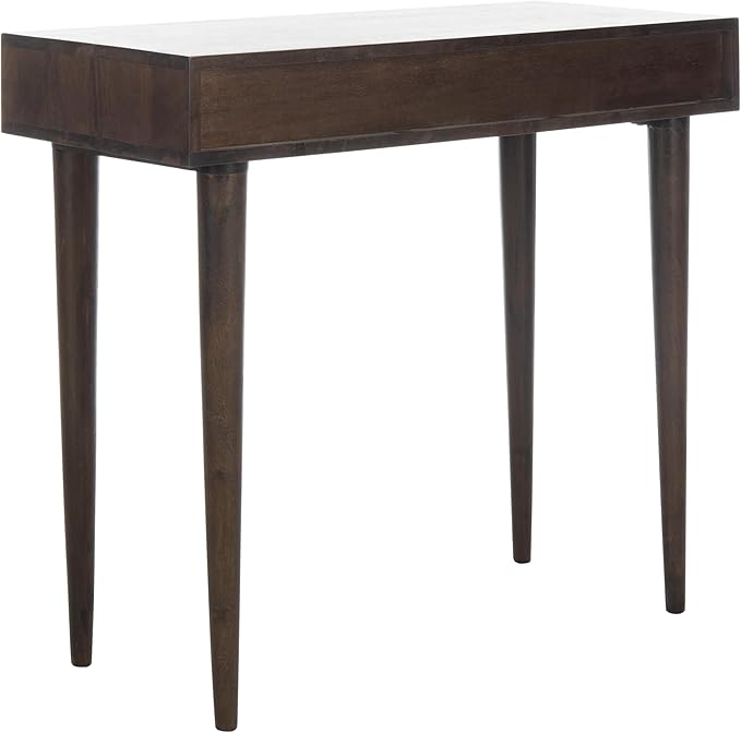 Safavieh Home Office Zinnia Modern Walnut Brown 1-drawer Desk