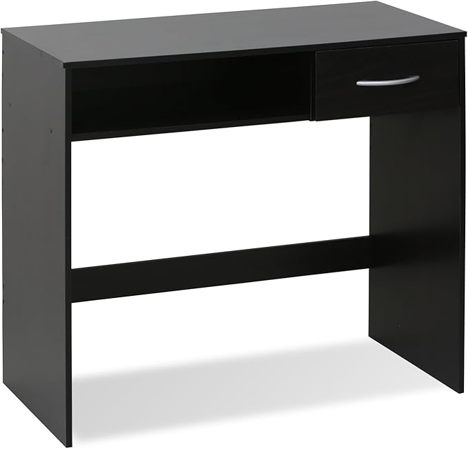 FURINNO JAYA Computer Study Desk with Drawer Brown
