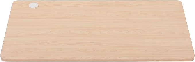 UNICOO Melamine 47.2 x 23.6 Inch Universal Table Top for Standard and Sit to Stand Height Adjustable Home and Office Desk Frames (Tabletop 47.2 - Light Oak)